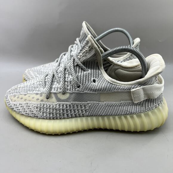 adidas Yeezy Boost 350 V2 Running Shoes Men Size 8 Gray Non-Reflective Sneakers - Picture 3 of 8